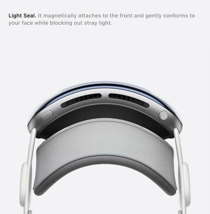 Apple Vision Pro 1TB, Solo Knit Band - S, Dual Loop Band - S, Light Seal - 21W